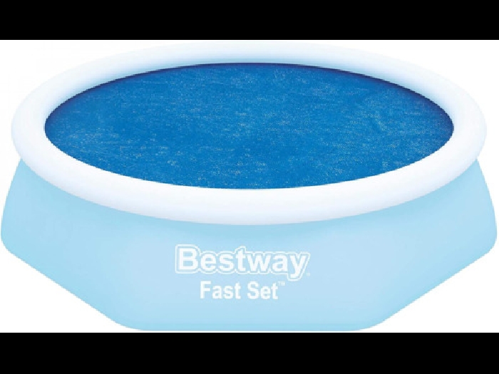 Bestway 58060 Bâche solaire diamètre 210 cm pour piscine hors sol Fast Set?...