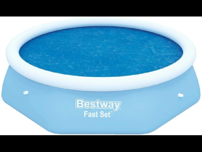 Bestway 58060 Bâche solaire diamètre 210 cm pour piscine hors sol Fast 210 