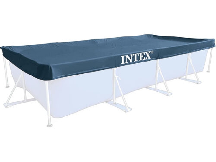INTEX 28039 - Bâche de Protection pour Cadre Pool 450x220cm Swimingpool