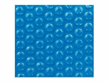 Bâche Thermique  Piscine Ronde Hors Sol  JACUZZY  4,90 m x 2,90 Bleu Ligne bleue